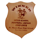 Wooden Shield-1144 A